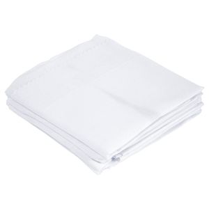 Fralda Luxo Pinte e Borde com 05 Unidades Branca Incomfral