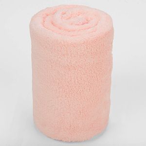 Manta de Microfibra Soft Rosa Bublim