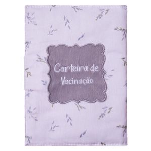 Capa para Carteira de Vacinação Folhas Baby Joy