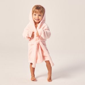 Roupão Infantil Soft Gata Rosa Baby Joy