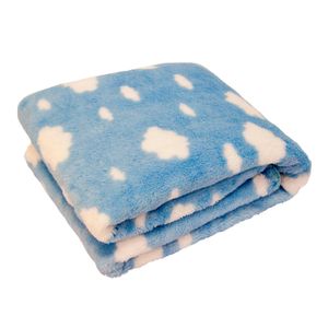 Manta de Microfibra Nuvem Azul Baby Joy