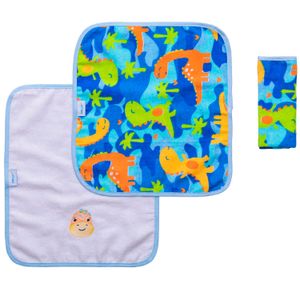Toalha Boquinha  3 Unidades Dinossauro Baby Joy