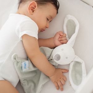 Naninha Coelhinho Microfibra Baby Joy Funny - Cinza