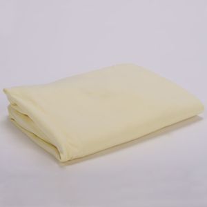 Lençol com Elástico de Malha para Berço Americano Amarelo Bublim
