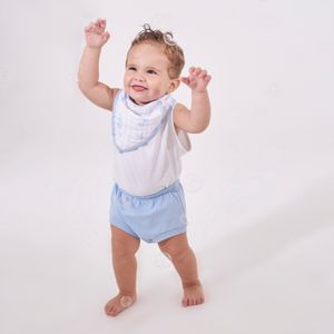 Babador Bandana 02 Unidades Bolhas Baby Joy