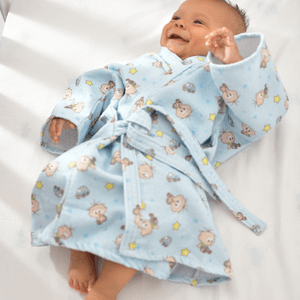 Roupão Infantil Cebolinha Turma da Mônica Baby
