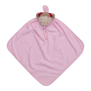 Naninha com Pelúcia e Prendedor de Chupeta Boneca de Pano Bublim