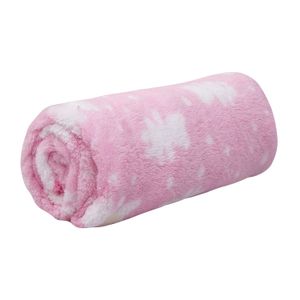 Manta de Microfibra Ursa Rosa Baby Joy