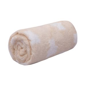 Manta de Microfibra Urso Bege Baby Joy