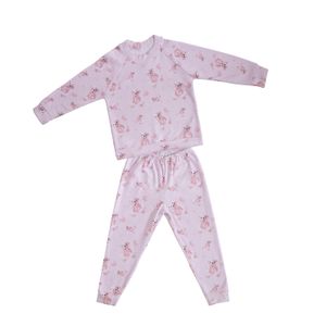Pijama Agasalho Ursa Rosa Baby Joy P