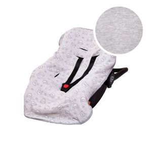 Capa para Bebê Conforto de Malha Dupla Face Ursos Bublim