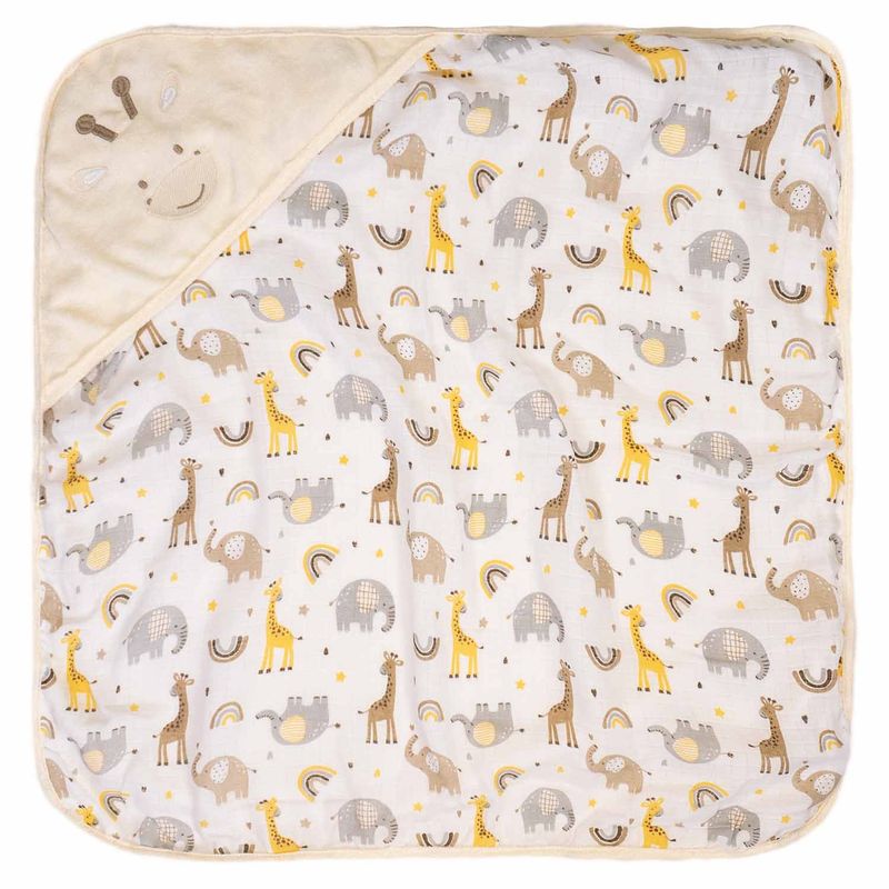 toalha-soft-com-capuz-de-canto-plush-bordado-estampado-biblim-petit-girafa-creme