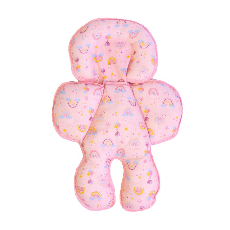 capa-para-bebe-conforto-com-protecao-de-pescoco-bublim-petit-arco-iris-rosa