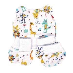 Kit Touca 3 Peças Safari Vermelho Baby Joy Wear