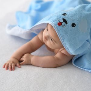 Toalha de Banho Bordada Cachorrinho Bublim