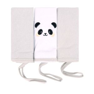 Toalha de Boca Malha 03 Unidades Panda Bublim Petit