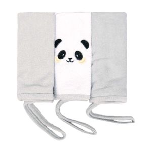 Toalha de Boca de Plush 03 Unidades Panda Bublim Petit