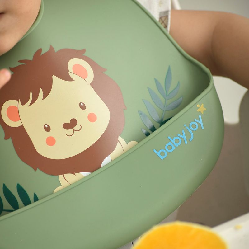 15036_514-babador-de-silicone-pega-migalhas-estampado-leao-verde-seco-baby-joy3