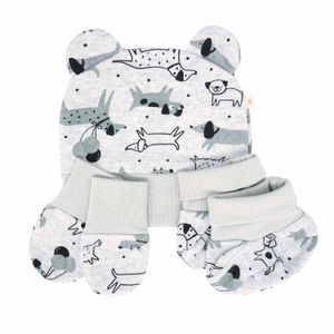 Kit Touca 3 Peças Cachorro Mescla Baby Joy Wear