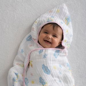 Toalhão de Fralda Chuva de Alegria Baby Joy Soft