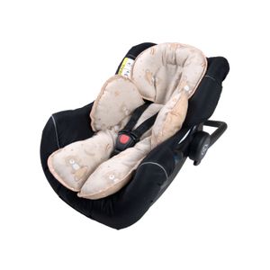 Redutor de Bebê Conforto e Carrinho Urso Espaço Bege Bublim