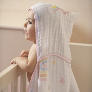 Toalha Soft Bordada 80 cm x 90 cm Baby Joy