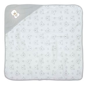 Toalha de Banho Bebê Plush Bublim