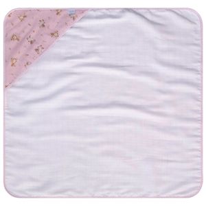 Toalha Fralda Bebê 78 cm x 78 cm Baby Joy Fábula