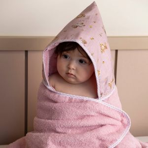 Toalha Banhão para Bebê Felpa Soft Baby Joy Fábula