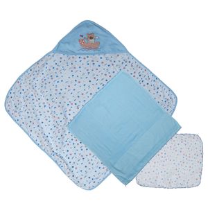 Kit Banho para Bebê com 3 Unidades Bublim