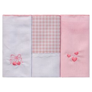 Fralda para Bebê Bordada com Detalhes Bublim