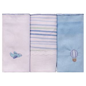Fralda para Bebê Bordada com Detalhes Bublim