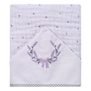 Toalha Soft Bebê Bordada Baby Joy Clássicos