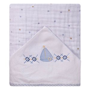 Toalha Soft Bebê Bordada Baby Joy Clássicos