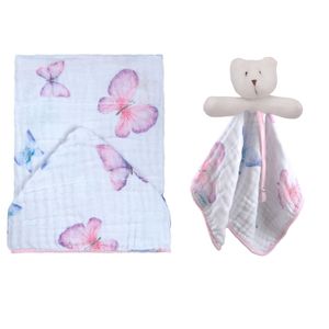 Kit para Bebê Naninha e Toalha Baby Joy