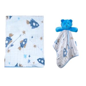 Kit para Bebê Naninha e Toalha Baby Joy