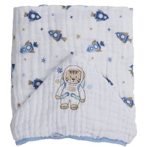Toalha Soft Bordada 80 cm x 90 cm Baby Joy