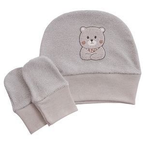 Kit Touca e Luvas de Plush Bublim