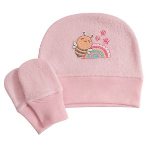 Kit Touca e Luvas de Plush Bublim
