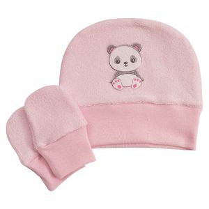 Kit Touca e Luvas de Plush Bublim