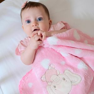 Cobertor Bebê Infantil de Microfibra Soft Baby Joy
