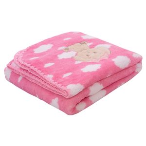 Cobertor Bebê Infantil de Microfibra Soft Baby Joy