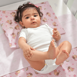 Jogo de Lençol para Berço 3 Peças Turma da Mônica Baby