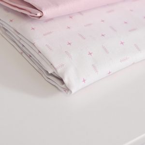 Lençol Avulso com Elástico para Berço Baby Joy Clássicos