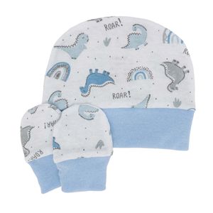 Kit de Touca e Luvas Estampado Bublim
