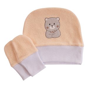 Kit Touca e Luvas de Plush Bublim