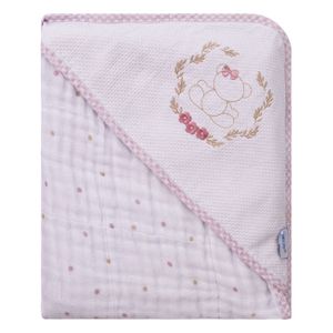 Toalha Soft Camada Dupla 80 cm x 80 cm Baby Joy Clássicos