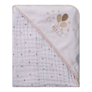 Toalha Soft Camada Dupla 80 cm x 80 cm Baby Joy Clássicos