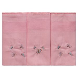 Fralda para Bebê Bordada 03 Unidades Bublim