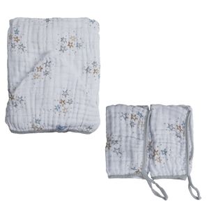 Kit 3 Peças Toalha + Pano de Boca Baby Joy